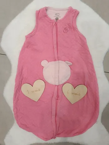 Turbulette gigoteuse voyage bébé fille