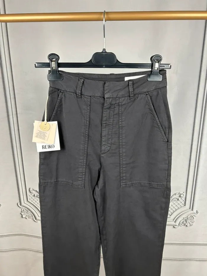Pantalon cargo Gris Reiko W23 Neuf - photo numéro 2