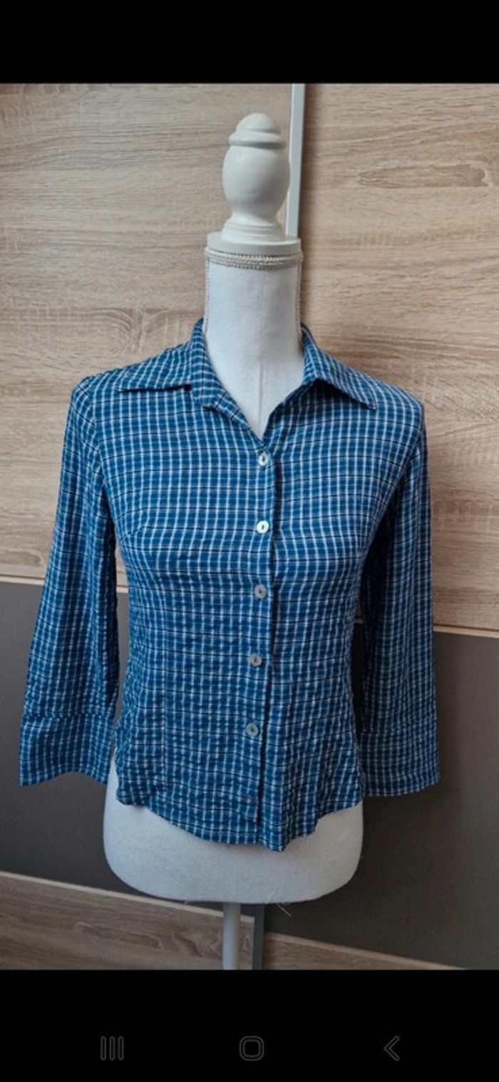 Chemise manches 3/4.