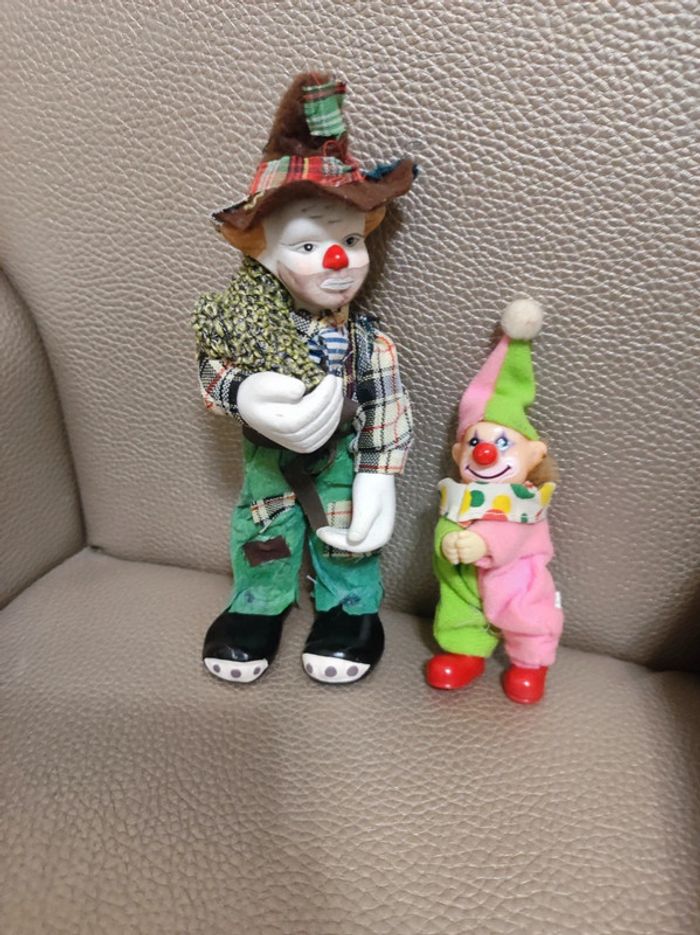 lot clown vintage