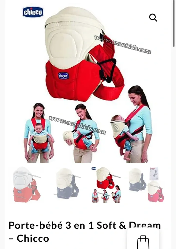 Porte-bébé 3 en 1 Soft & Dream – Chicco - photo numéro 6