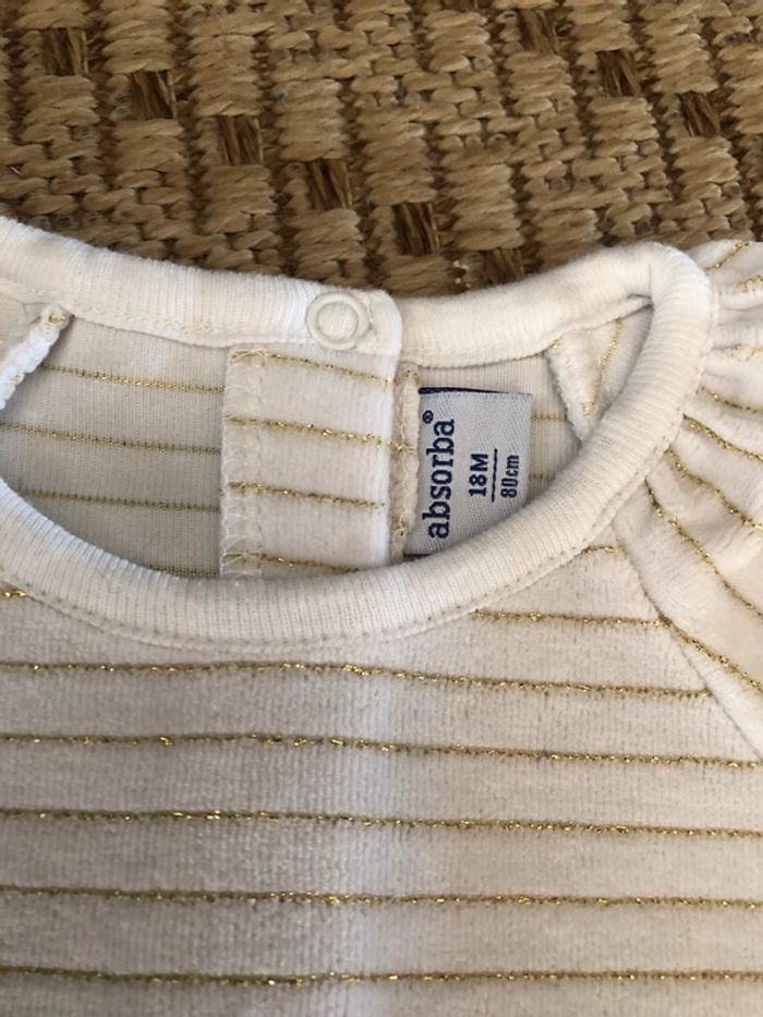 Pyjama velours taille 18 mois - photo numéro 2