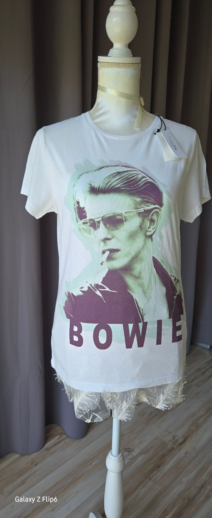 Tee-shirt ICON neuf bowie - photo numéro 5