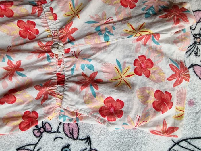 Combi short fleurs tropical 6 ans tapa à l oeil - photo numéro 4