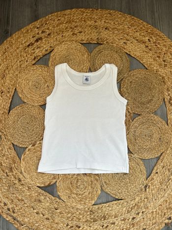 Maillot de corps courtes manches Petit Bateau