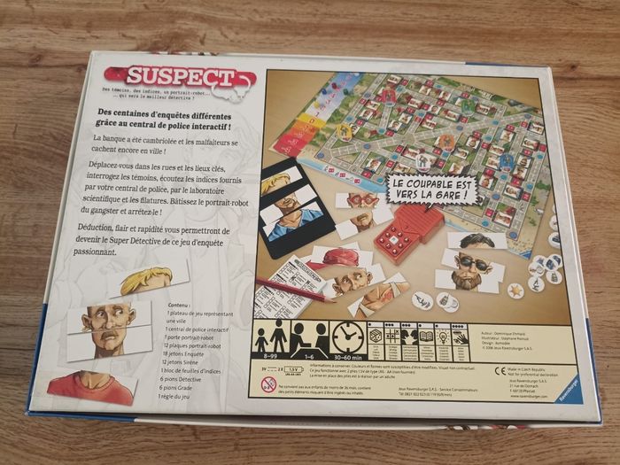 Jeu de société Suspect - photo numéro 3