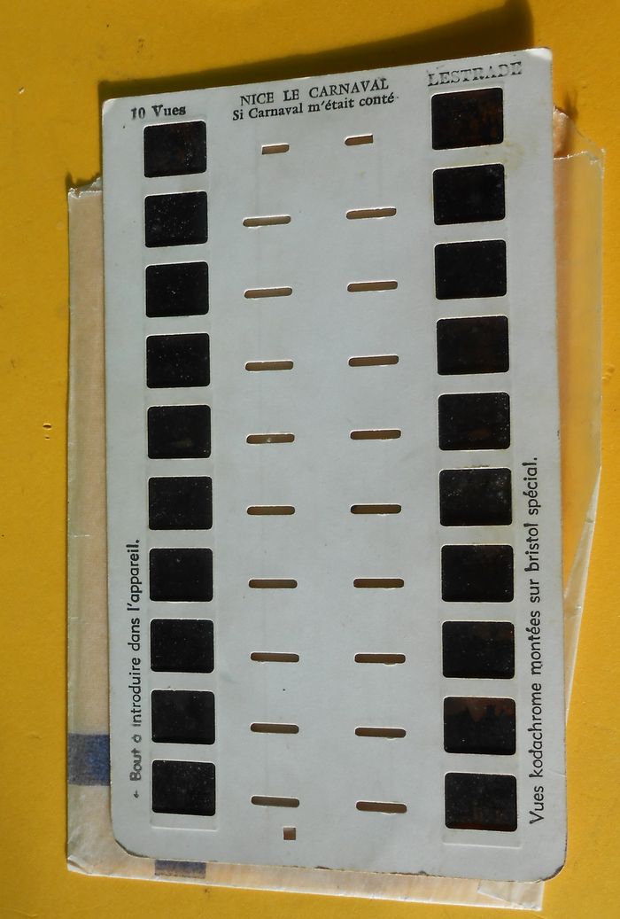 lot 5 cartes stéréoscopique Listrade Nice carnaval - photo numéro 5