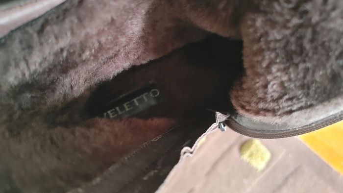 Bottines Fourrées en cuir peau mouton retourné shearling montone sheepskin - photo numéro 10