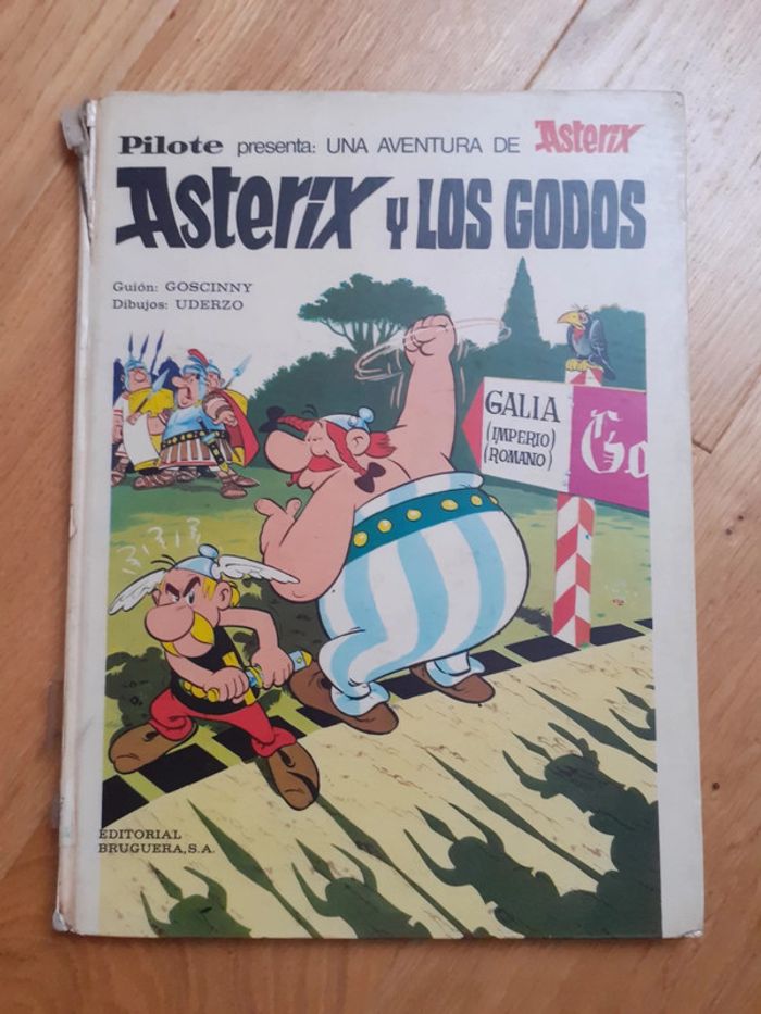 BD Una aventura de Astérix - Astérix y lis Godos - 1963