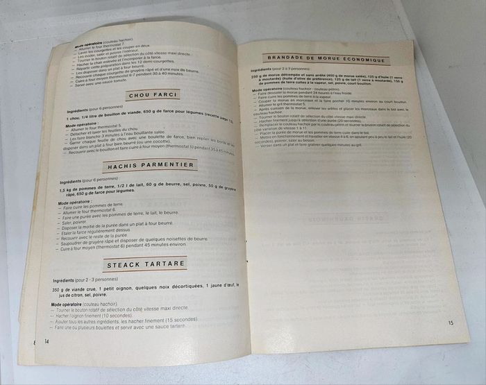 "Recettes. Robot standard electronic", de Moulinex.
30 pages.
En l'état - photo numéro 5