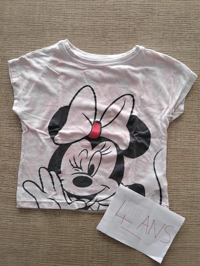 Tee shirt Minnie 4 ans