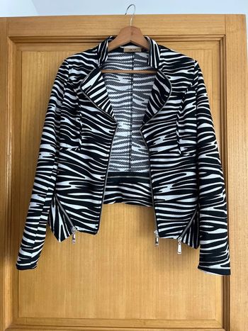 Veste zébrée femme