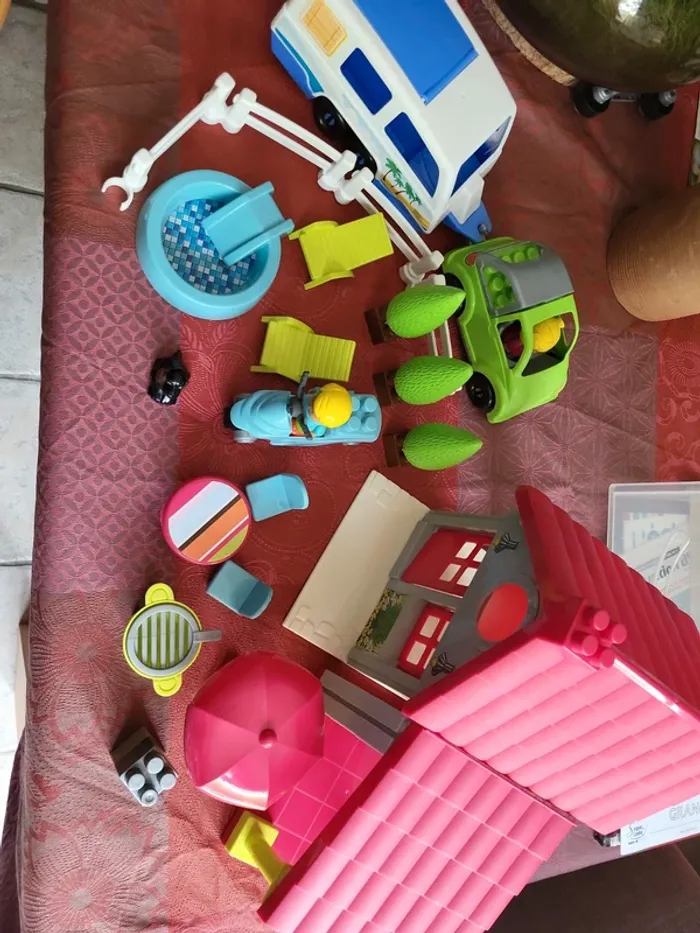 Lot jeu de construction