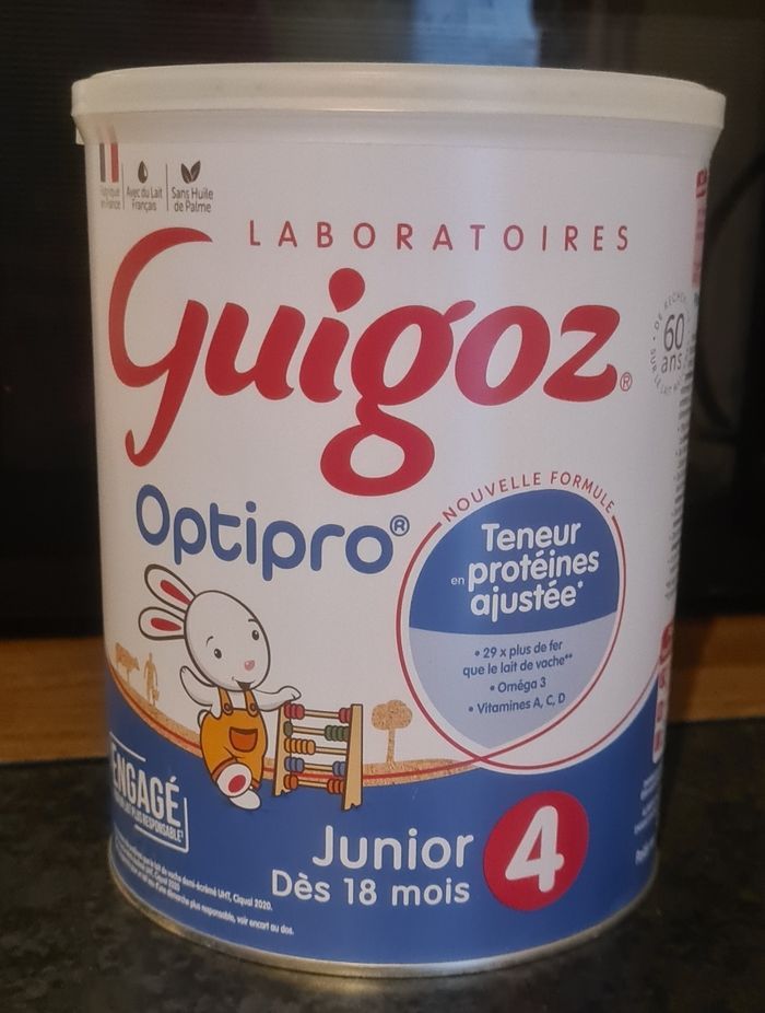 Lait guigoz 4ème âge