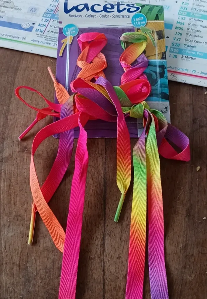 Lot de 12 paires de lacets - photo numéro 7