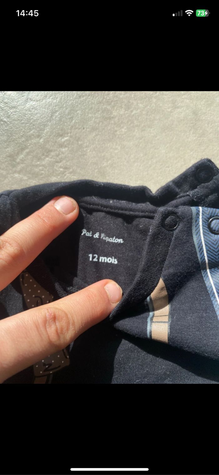 T-shirt manches longue 12 mois - photo numéro 9