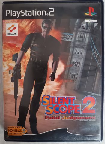 Silent Scope 2 Fatal Judgement Sony PS2 Playstation 2 Pal - Complet