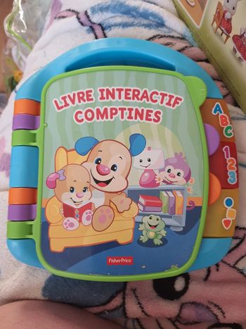 Livre interactif comptines