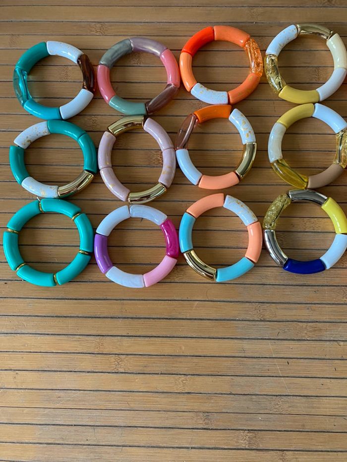 Bracelets multicolores - photo numéro 2