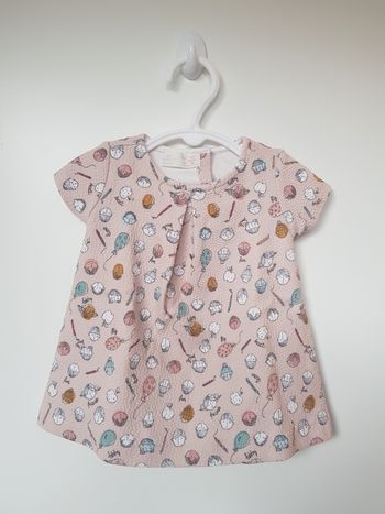 Zara - Robe courte à manches courtes