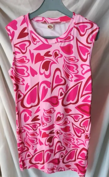 Robe rose 160cm