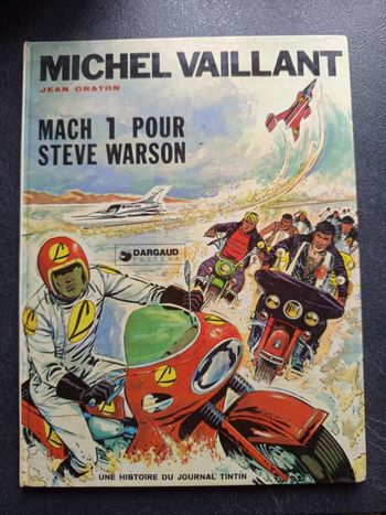 BD - Michel Vaillant - Mach 1 pour Steve Warson