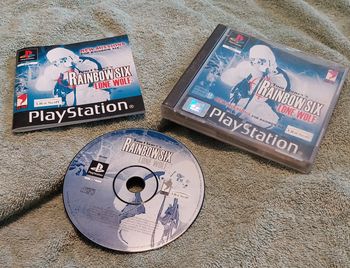Jeu PS1 Tom Clancy's Rainbow Six Lone Wolf new missions Ubisoft