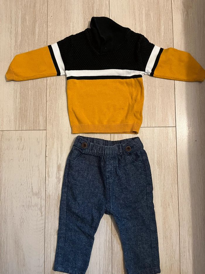 Ensemble pile et pantalon