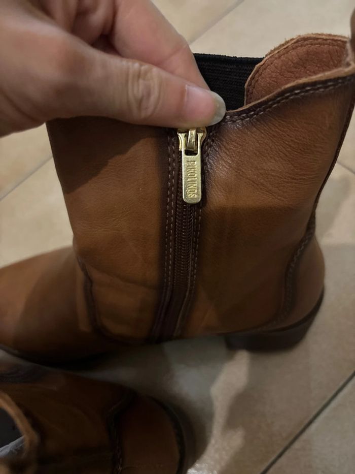 Botte en cuir pikolinos - photo numéro 3