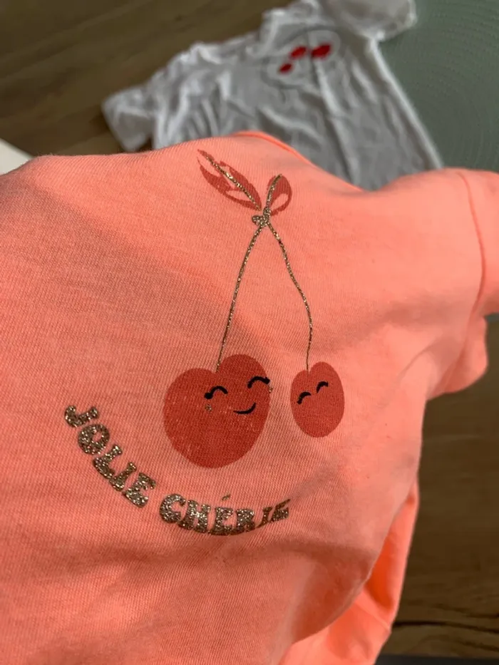 Lot de 2 T-shirt fille - 9mois - tape a l’œil - photo numéro 7