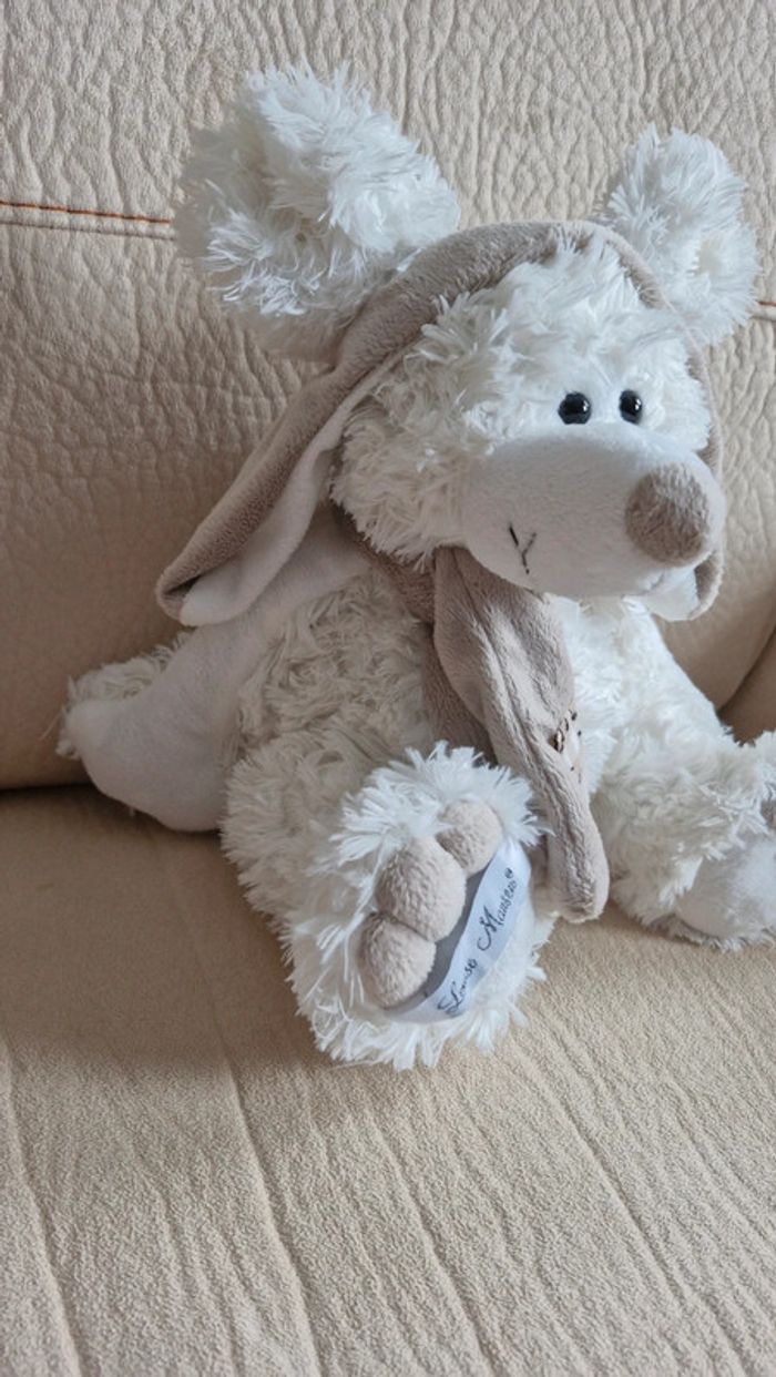 Peluche souris/ ourson louise mansen - photo numéro 3