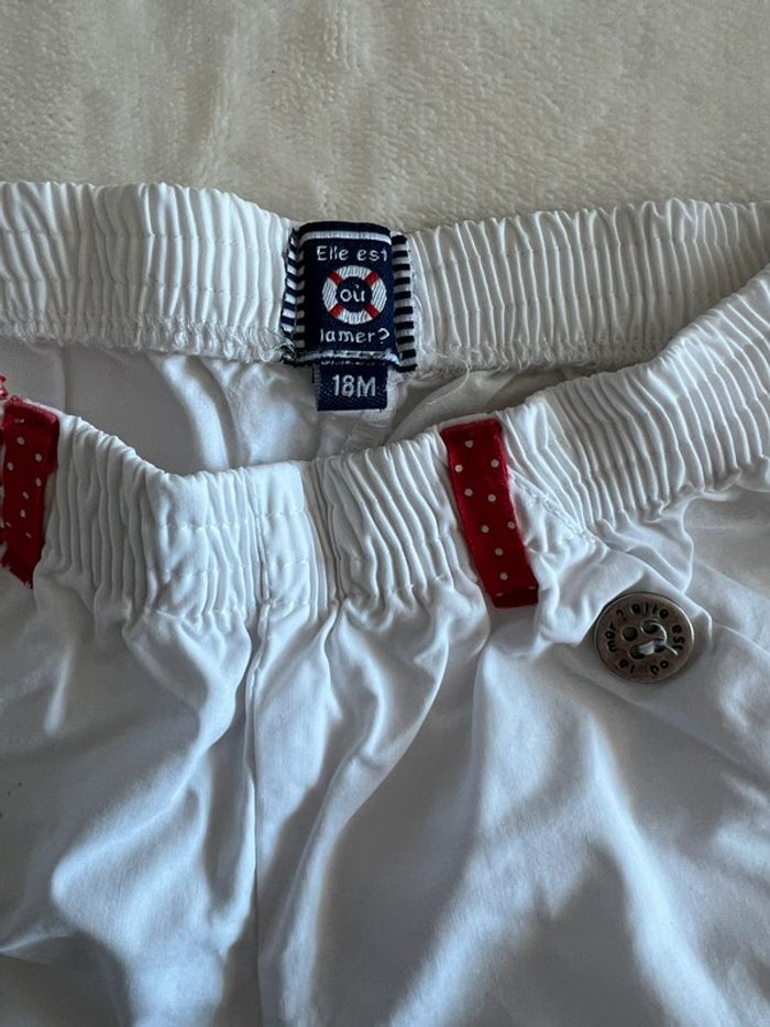 Pantalon blanc (marin) - photo numéro 2
