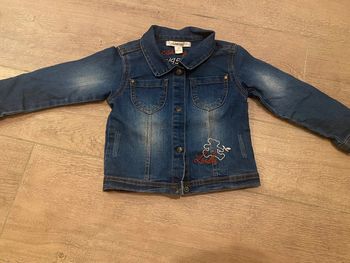 Veste en jeans Lulu Castagnette 24 mois