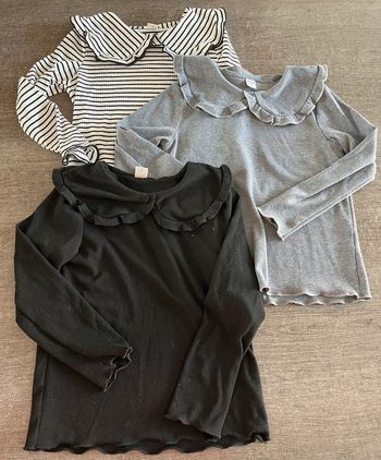 Lot de 3 haut manches longues 6 ans