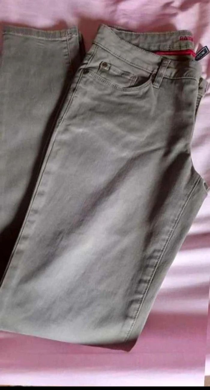 Pantalon  toile kaki