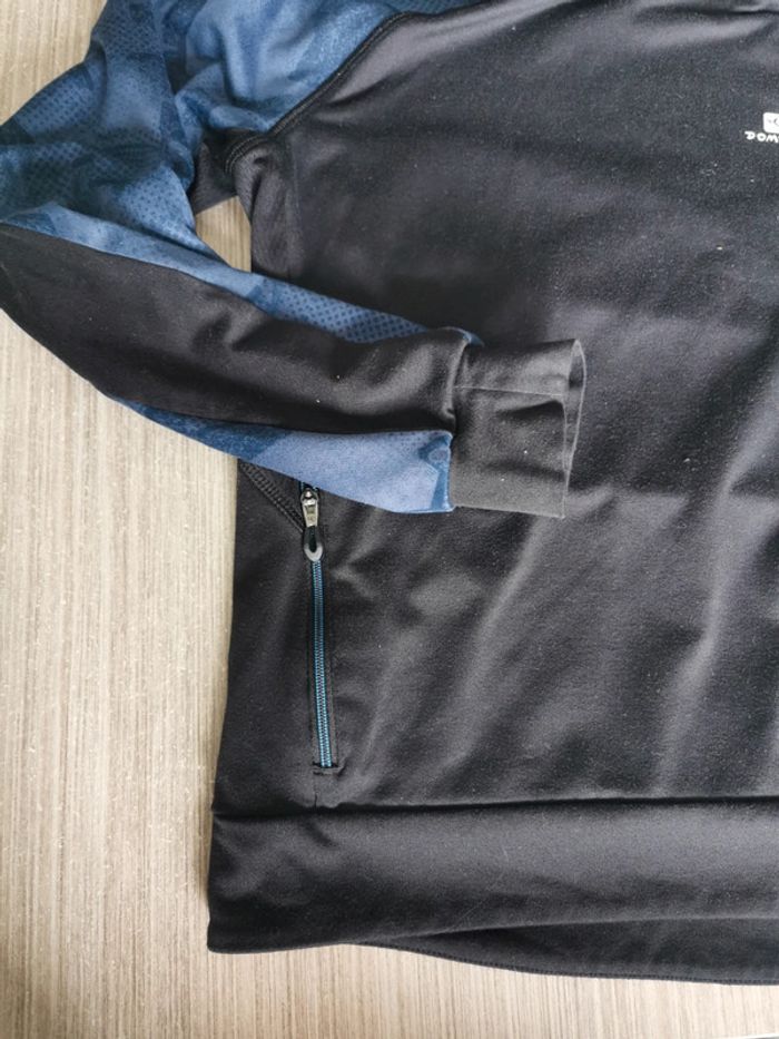 Sweat à capuche Domyos garçon taille 8 ans - photo numéro 2