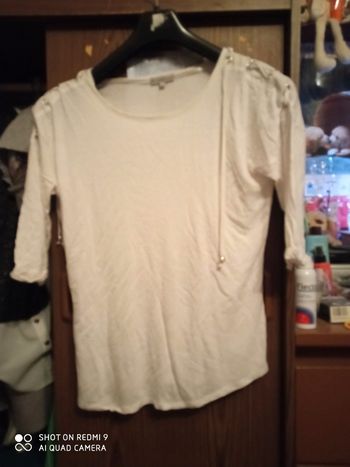Tee shirt blanc bnk