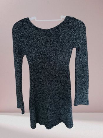 Robe pull Pull&Bear noire chinée