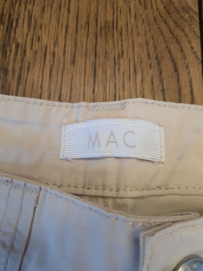 Pantalon femme Mac taille 40 couleur créme - photo numéro 10