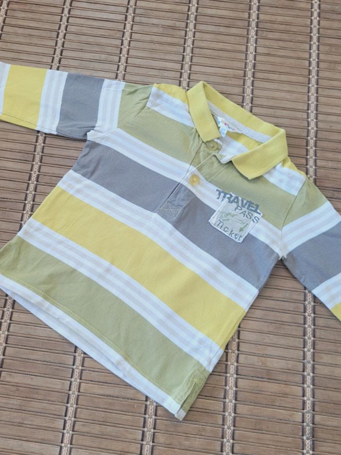 Polo manches longues