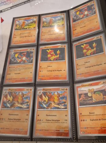 Lot 4.5 pokemon carte classeur à compléter destiné de paldea 