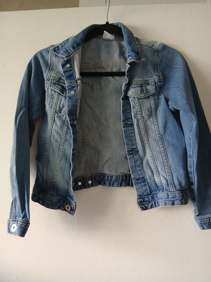 Veste en jean fille 10/12 ans