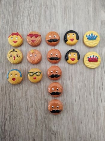 Fèves à collectionner galette