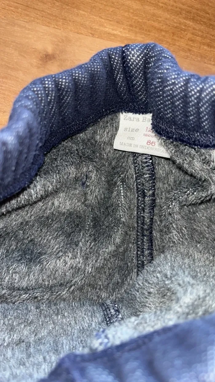 Pantalon chaud zara 12/18 mois - photo numéro 4