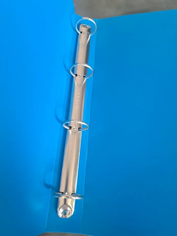 Classeur bleu souple dos 40 cm Exacompta en TBE - photo numéro 3
