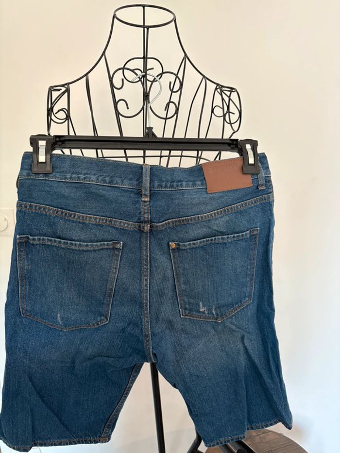 Short en jean bleu H&M, taille 13-14 ans. - photo numéro 3