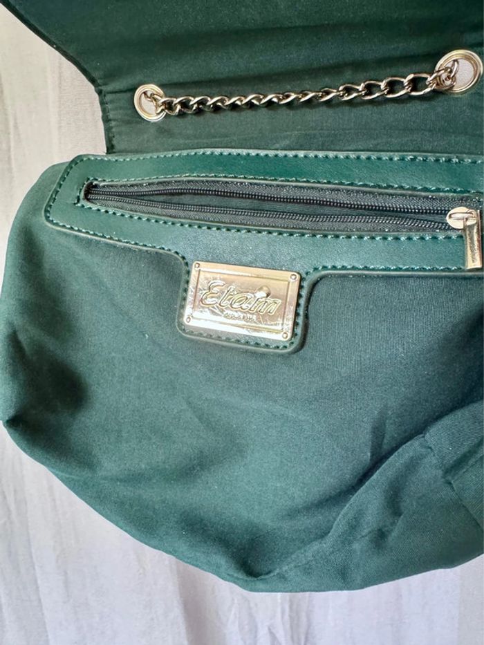 Petit sac à bandoulière couleur vert - Etam - photo numéro 4