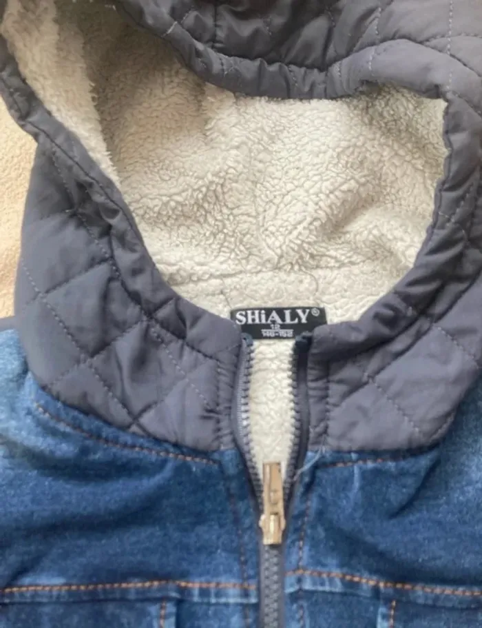 Blouson veste en jean garçon 12 ans Shialy - photo numéro 3