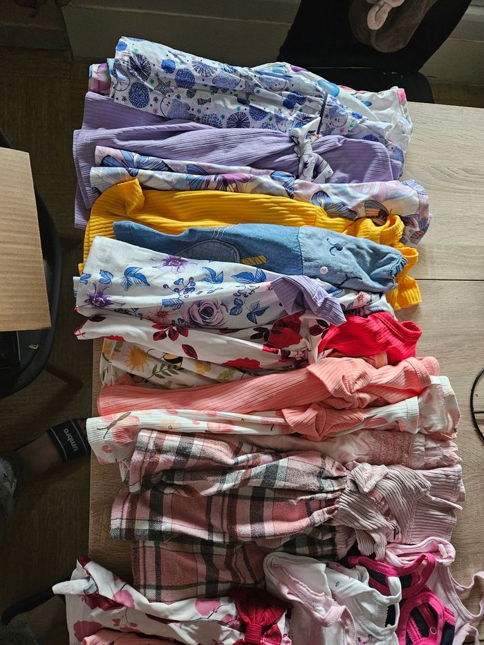 Lot vêtements bébé fille 9mois - photo numéro 6