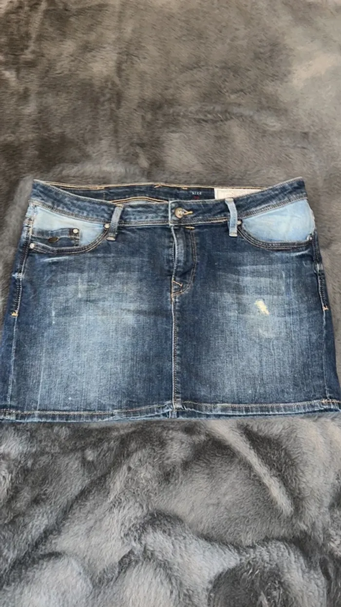 Jupe en jeans